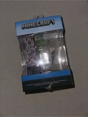 Minecraft Kids Digital Watch - Pink Character Band
